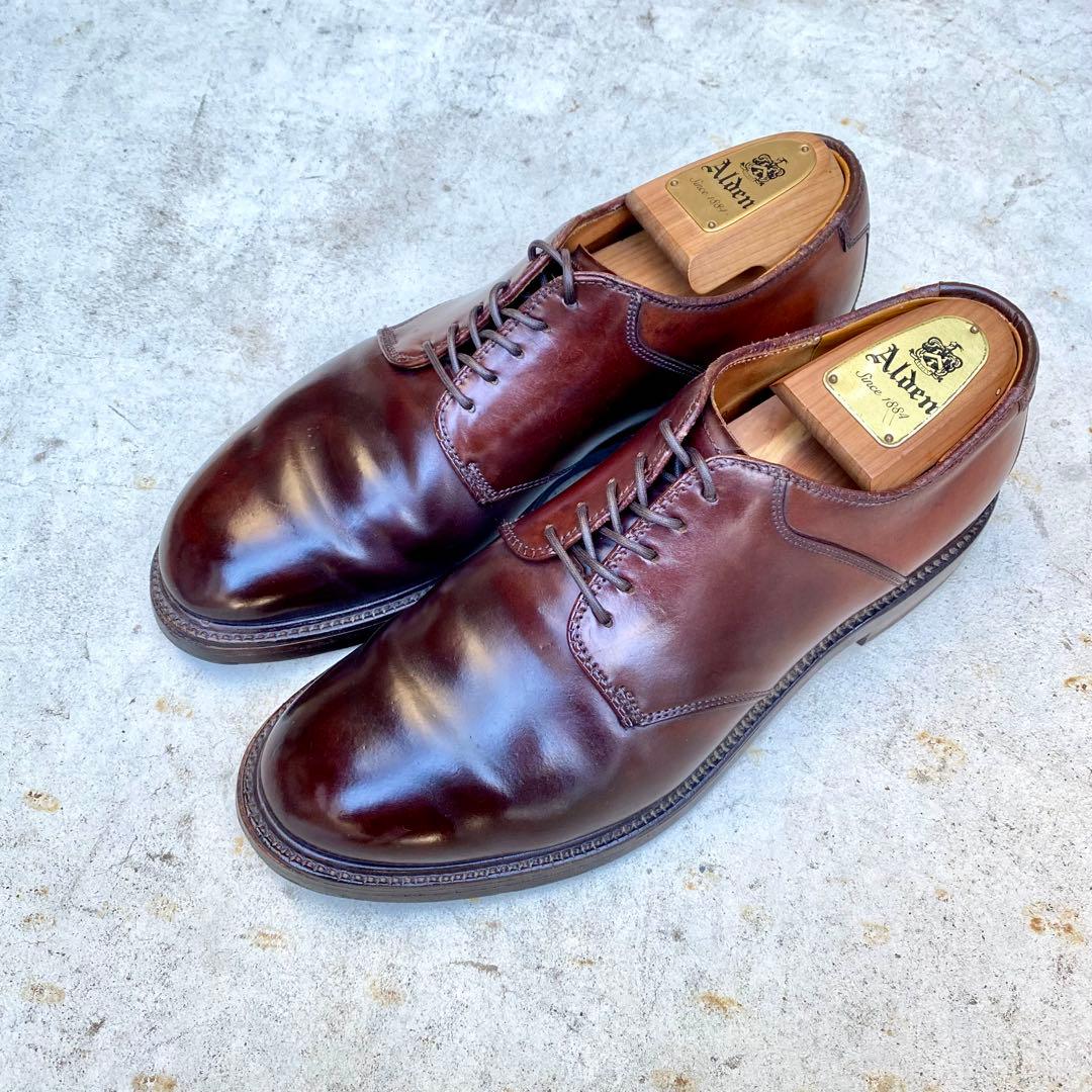 ka-joe様Alden9976★サイズ7D★コードバン★バーガンディ★プレーン