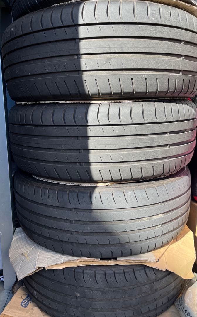 work 19インチ　タイヤホイールセット　7.5j 8j 5穴　114.3