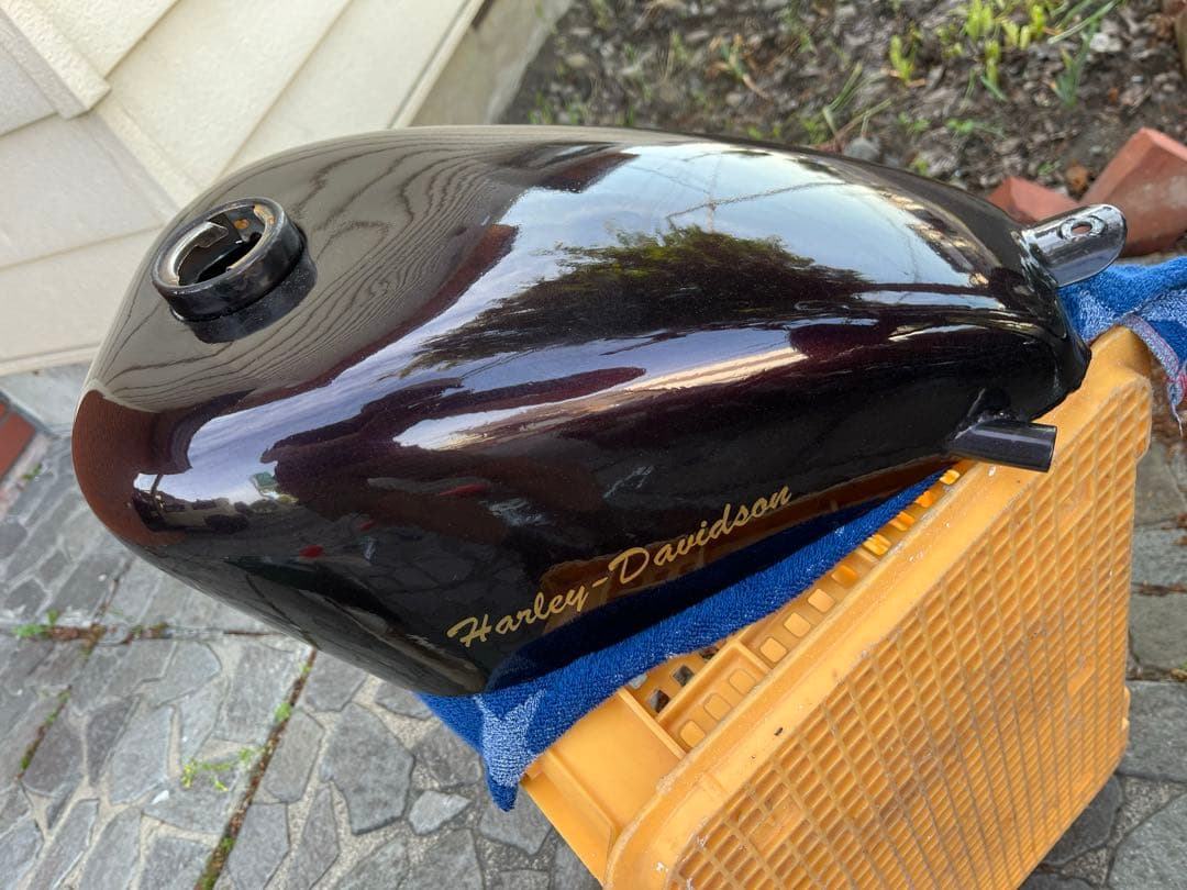 Harley Davidson スポーツスタータンク 加工品 ロートンネル 汎用