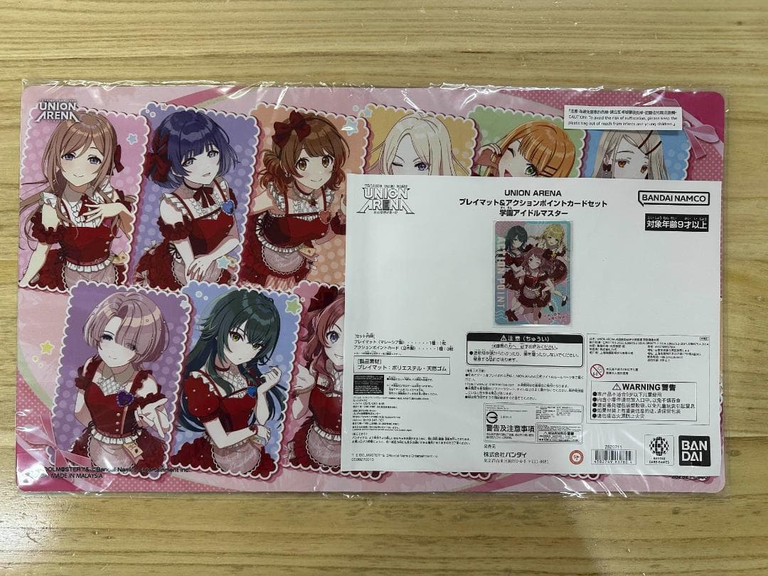 【新品】プレイマット&カードセット 学園アイドルマスター ユニオンアリーナ