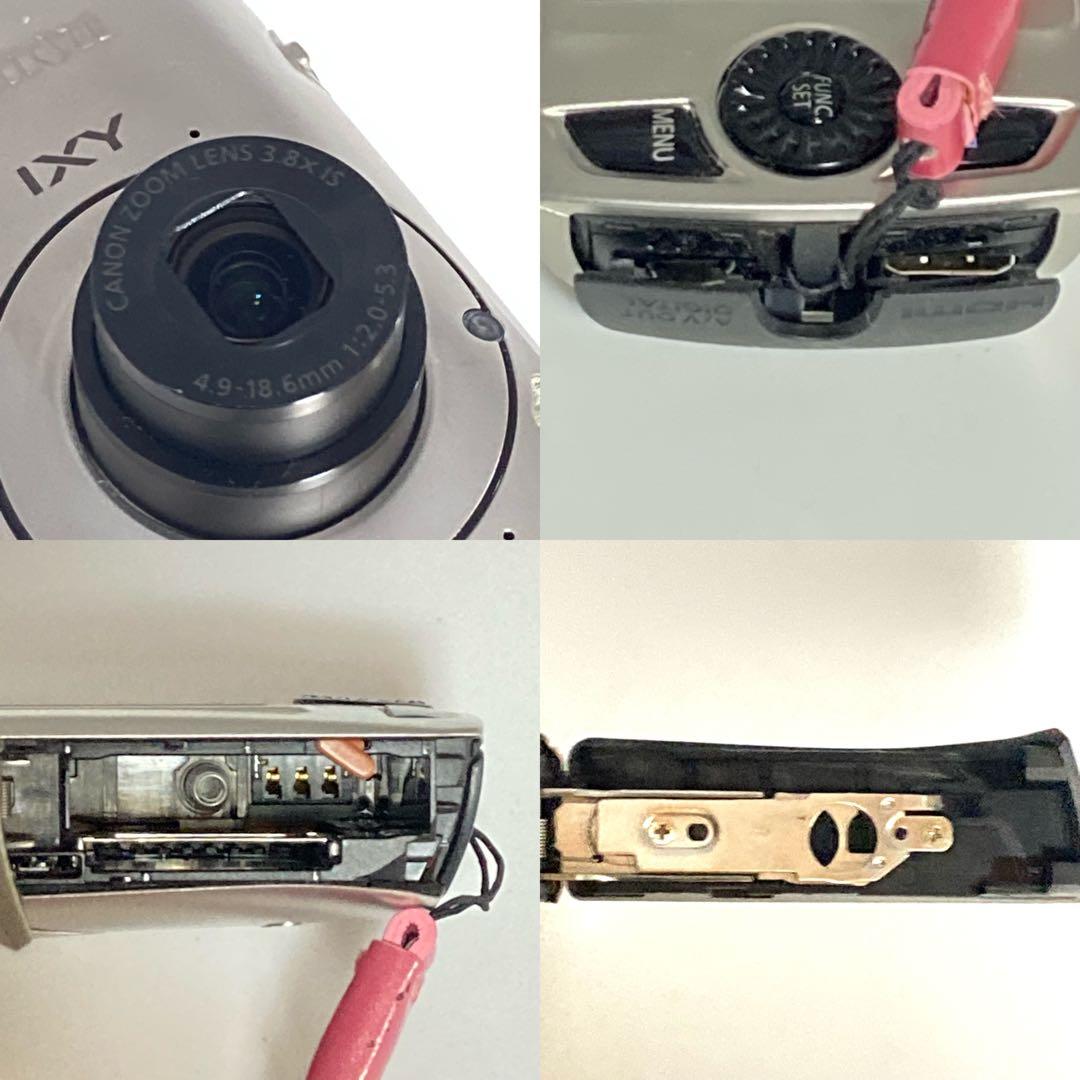 キヤノン　IXY 30S シルバー　イクシー　CANON IXC-420 ピンク