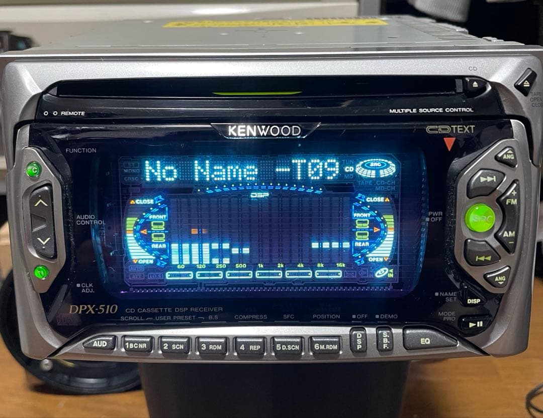 KENWOOD DPX-510 当時物 カーオーディオ ジャンク品