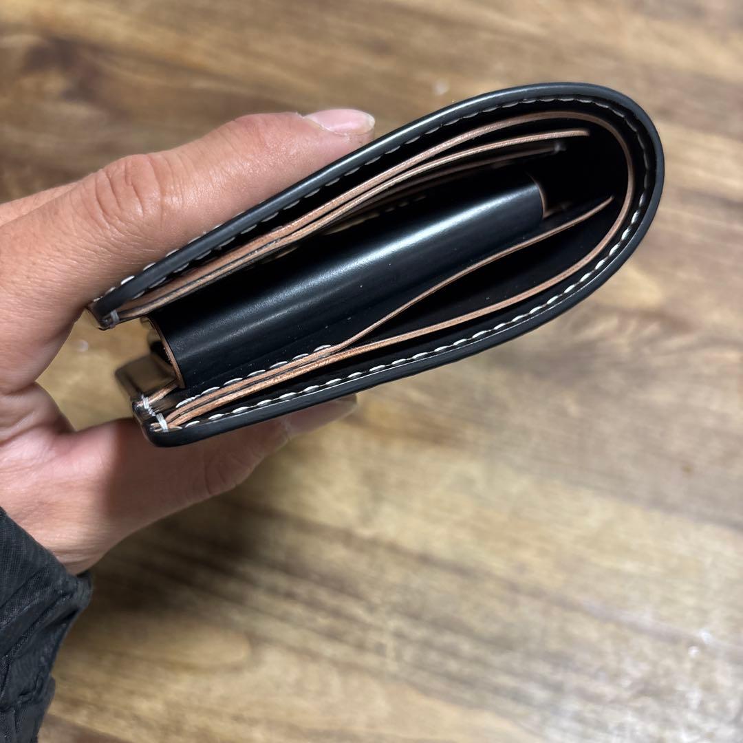 ☆フルコードバン☆新喜皮革☆2つ折り☆ホーウィン☆トラッカー☆コードバン