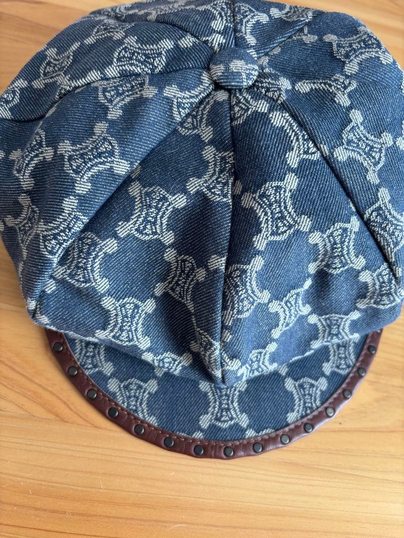 CELINE デニムスタッズキャスケット 人気のMサイズ