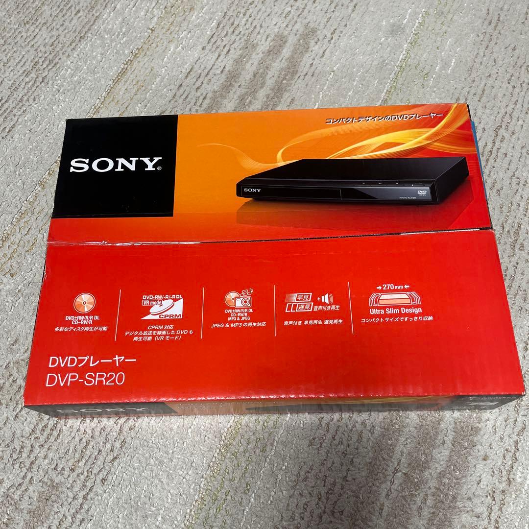 【新品未開封】SONY DVDプレーヤー DVP-SR20