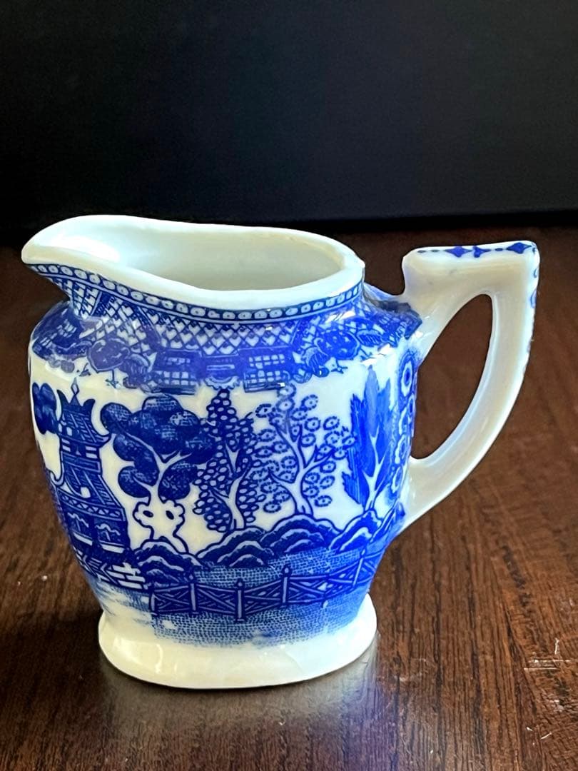 超希少　ブルーウィローパターンのミニセット（日本製）