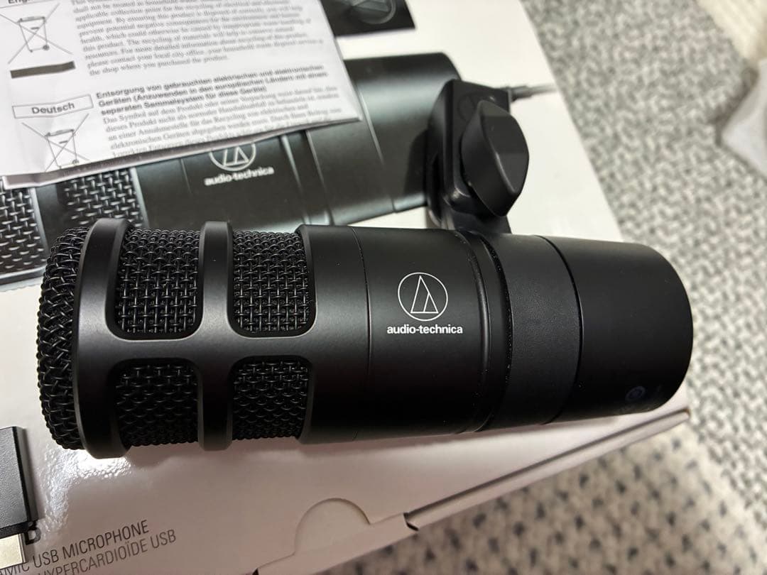 配信機器・PA機器・レコーディング機器 Audio-Technica AT2040 USB