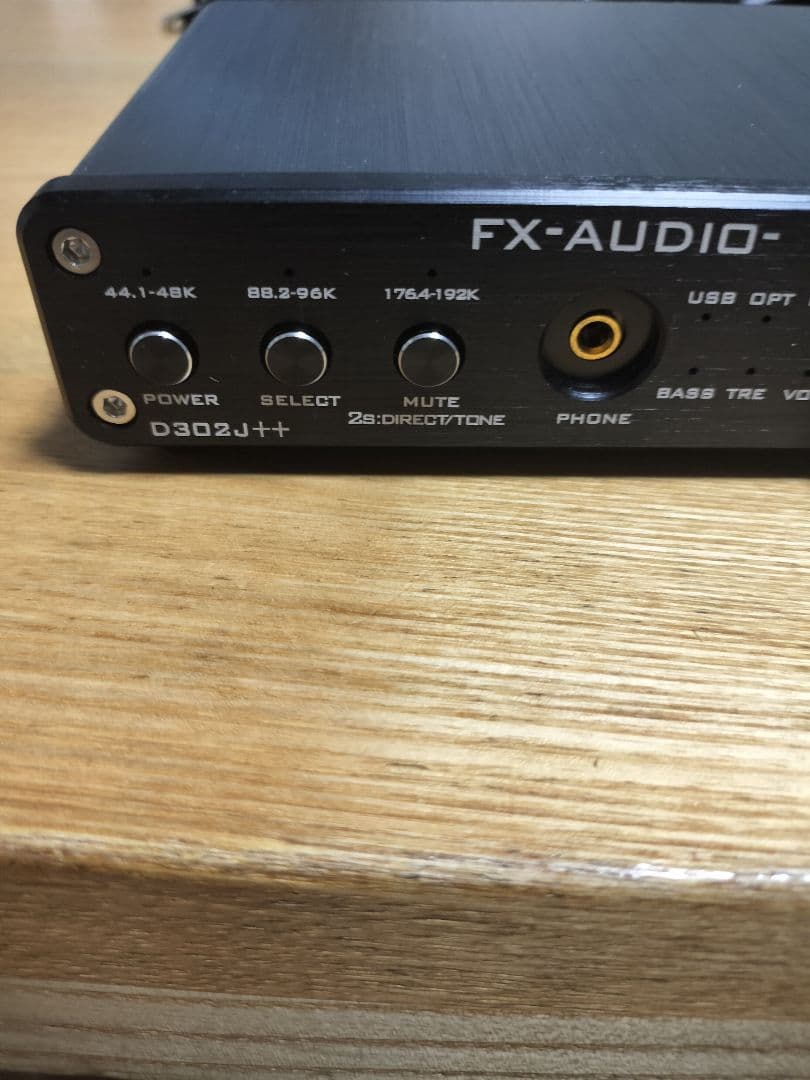 FX-AUDIO D302J++ オーディオインターフェイス