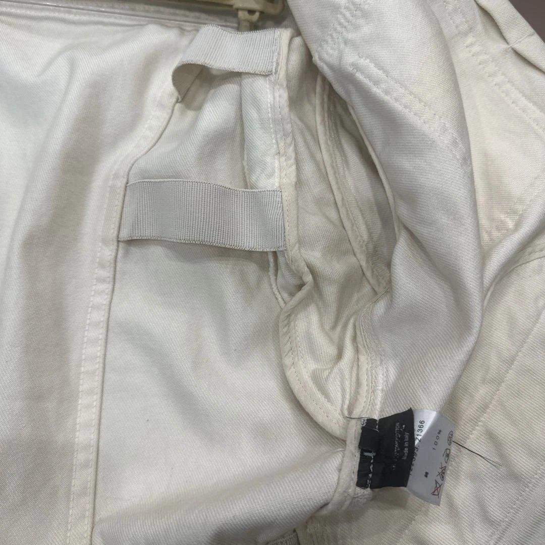 GUCCI ホワイト クロップドデニムジャケット