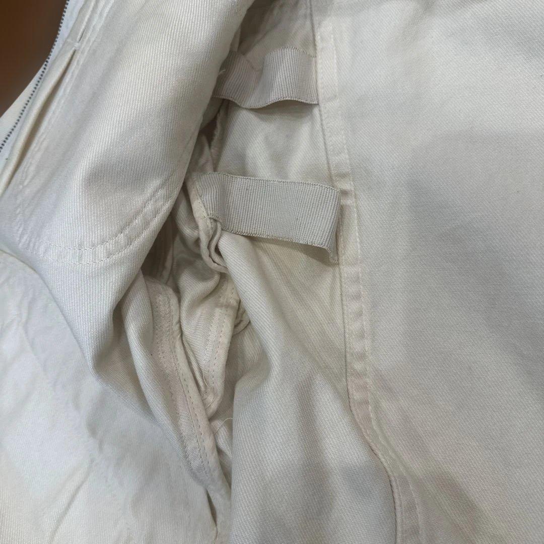 GUCCI ホワイト クロップドデニムジャケット