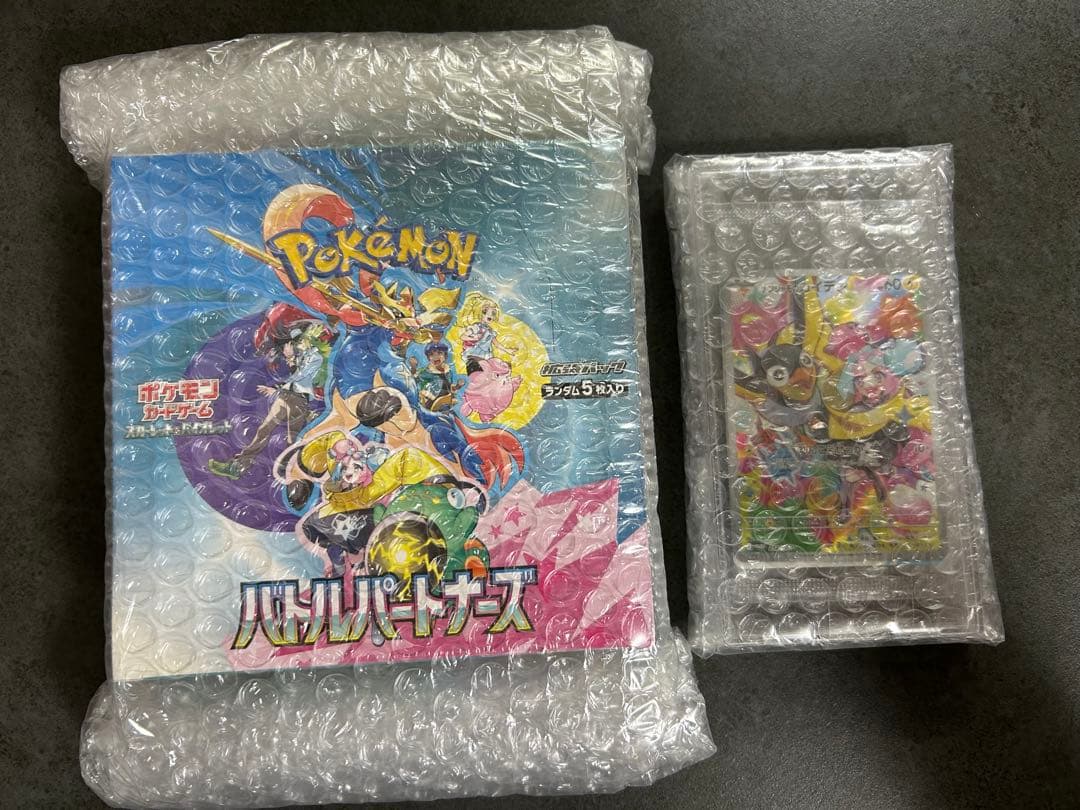 バトルパートナーズ シュリンク付き プロモ 初回版 新品未開封 ポケカ ポケセン