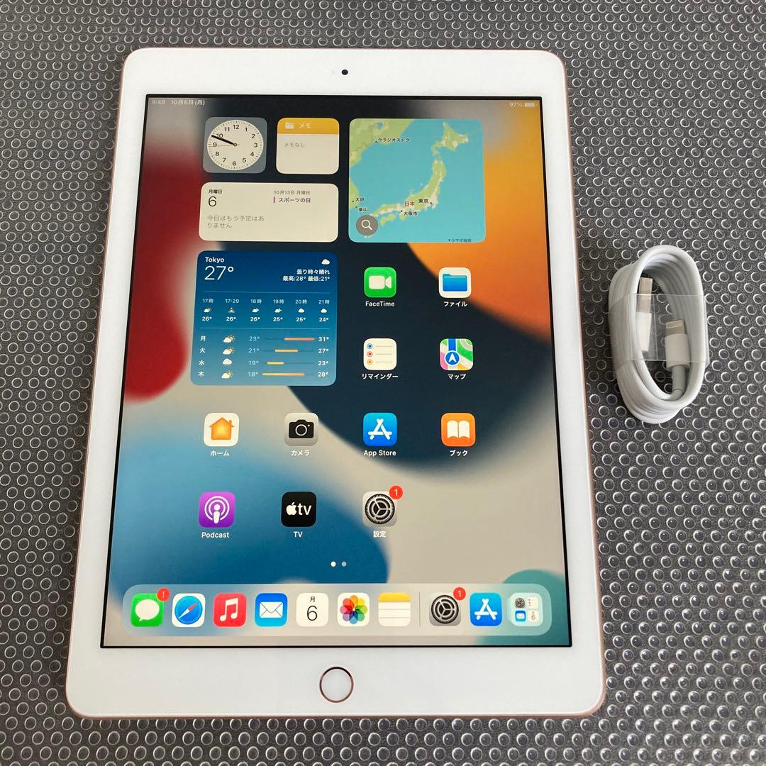 2754【早い者勝ち】外観美品☆iPad6 第6世代 128GB WIFIモデル