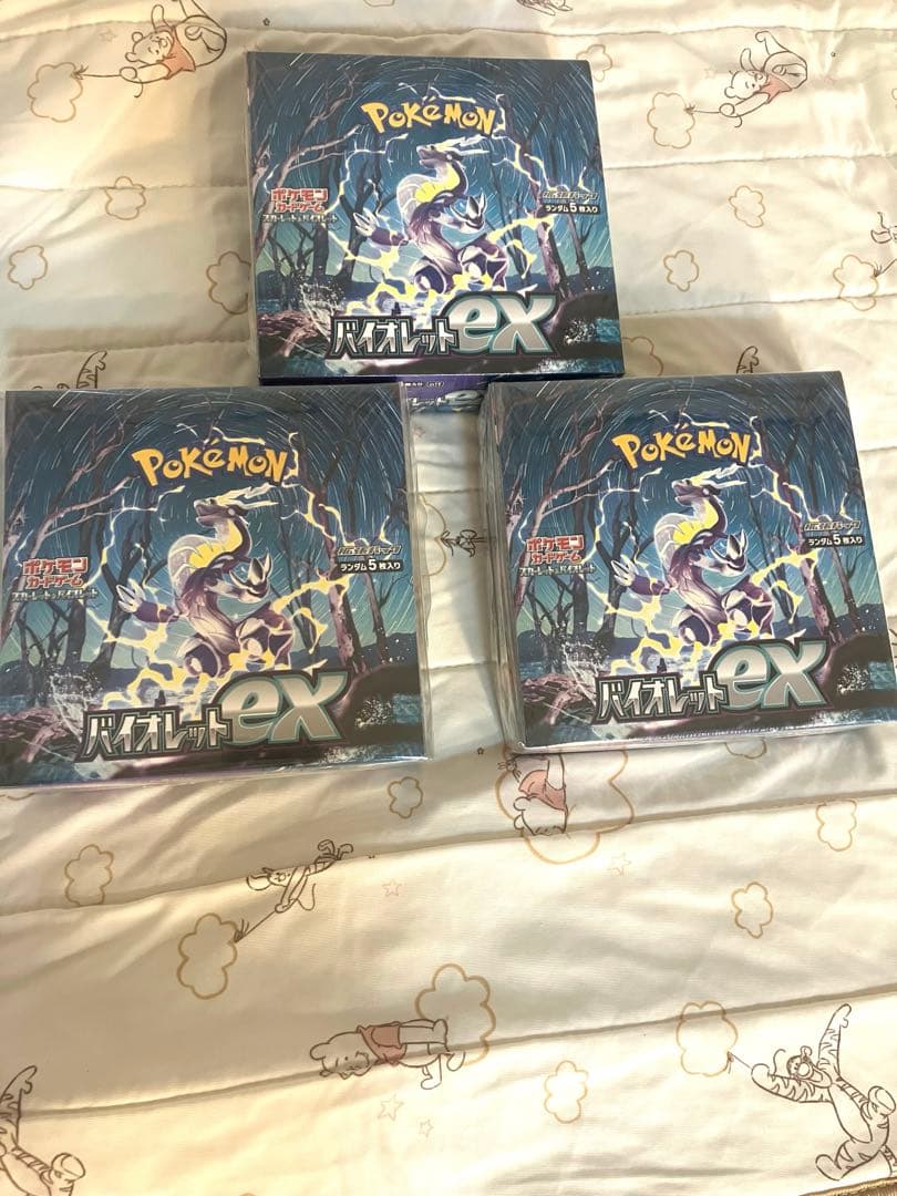 ポケモンカード バイオレットex 新品 未開封 シュリンク付き