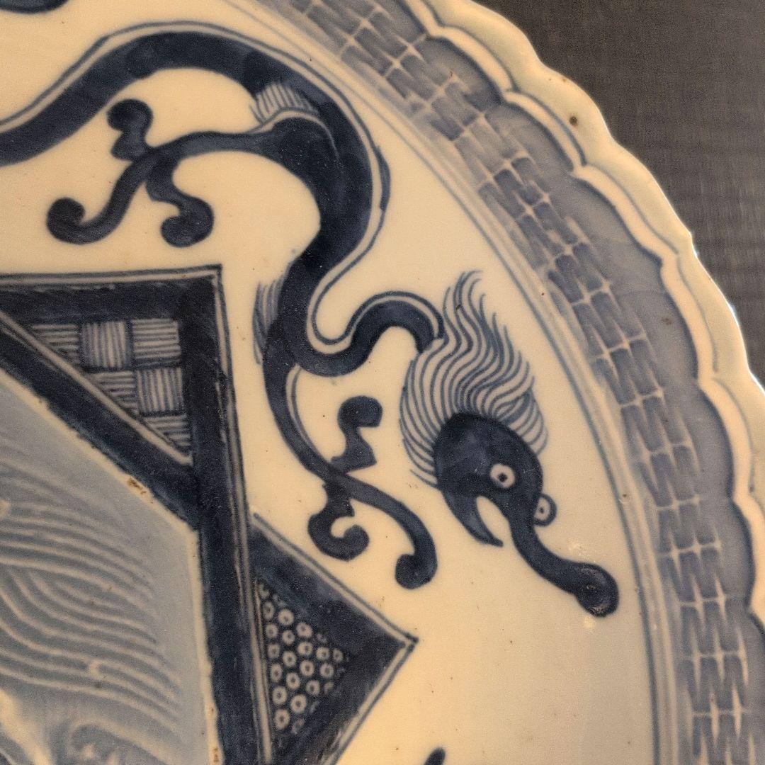 古伊万里 染付 大皿（32.5 cm）