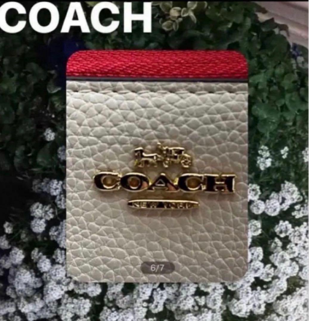 COACHストラップ付長財布ディズニーキースヘリング.コラボ.UFOプリント新品