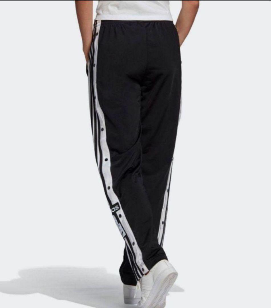 アディダス ブラック アディブレイク スナップパンツ ジャージ 2XL