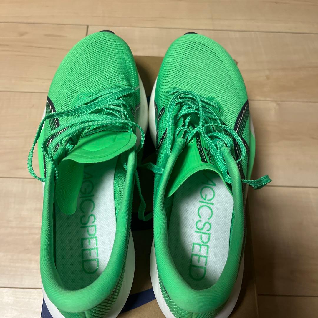 ASICS MAGIC SPEED 5 グリーン 26.5 マジックスピード