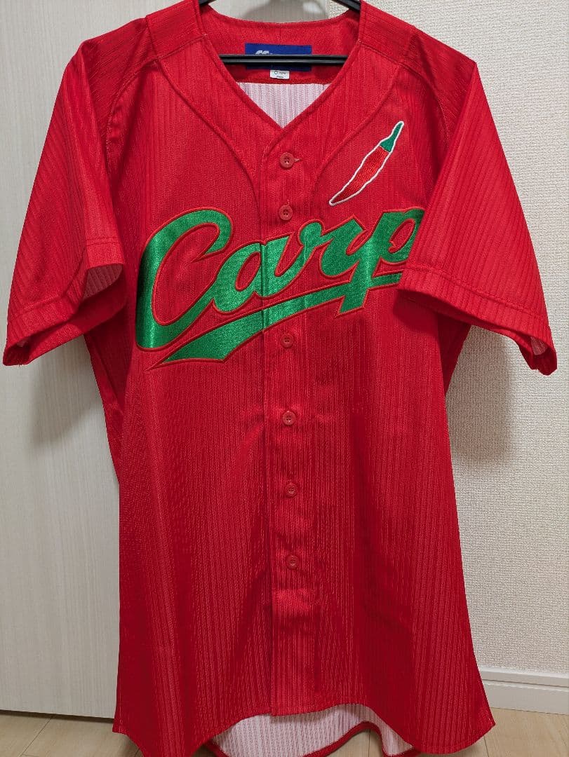 【極美品】広島東洋カープ 真赤激 限定ユニフォーム 黒田博樹 Oサイズ