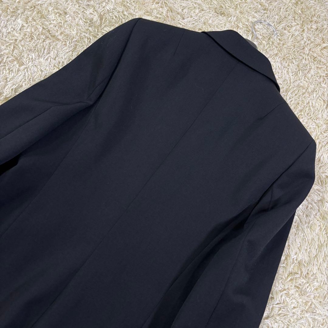 美品　バーバリーズ　ブルーレーベル　ノバチェック　ロゴ刺繍　金ボタン　ブレザー