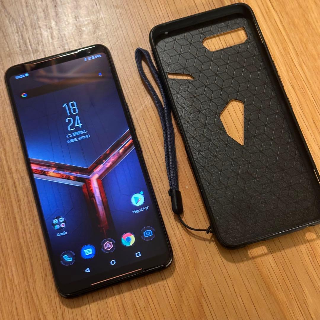 美品 ASUS ROG Phone 2 512GB ゲーミング スマートフォン