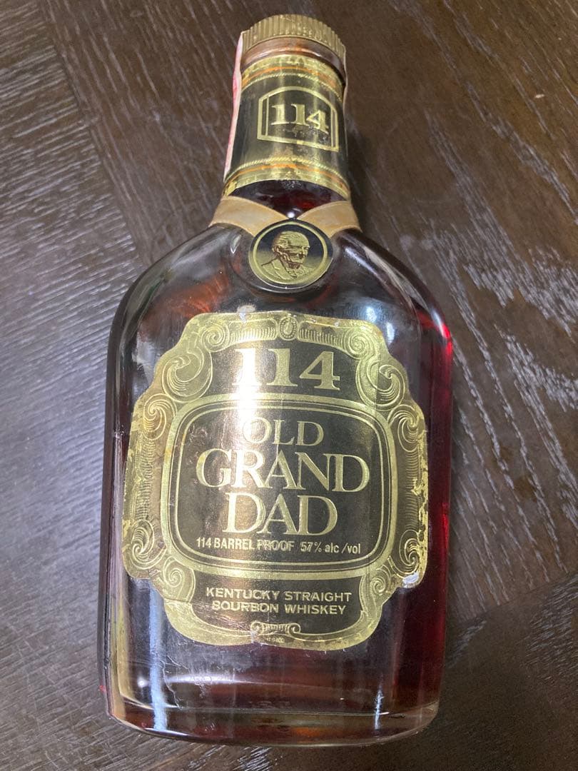 【希少古酒】OLD GRAND DAD 114 バーボンウイスキー 750ml
