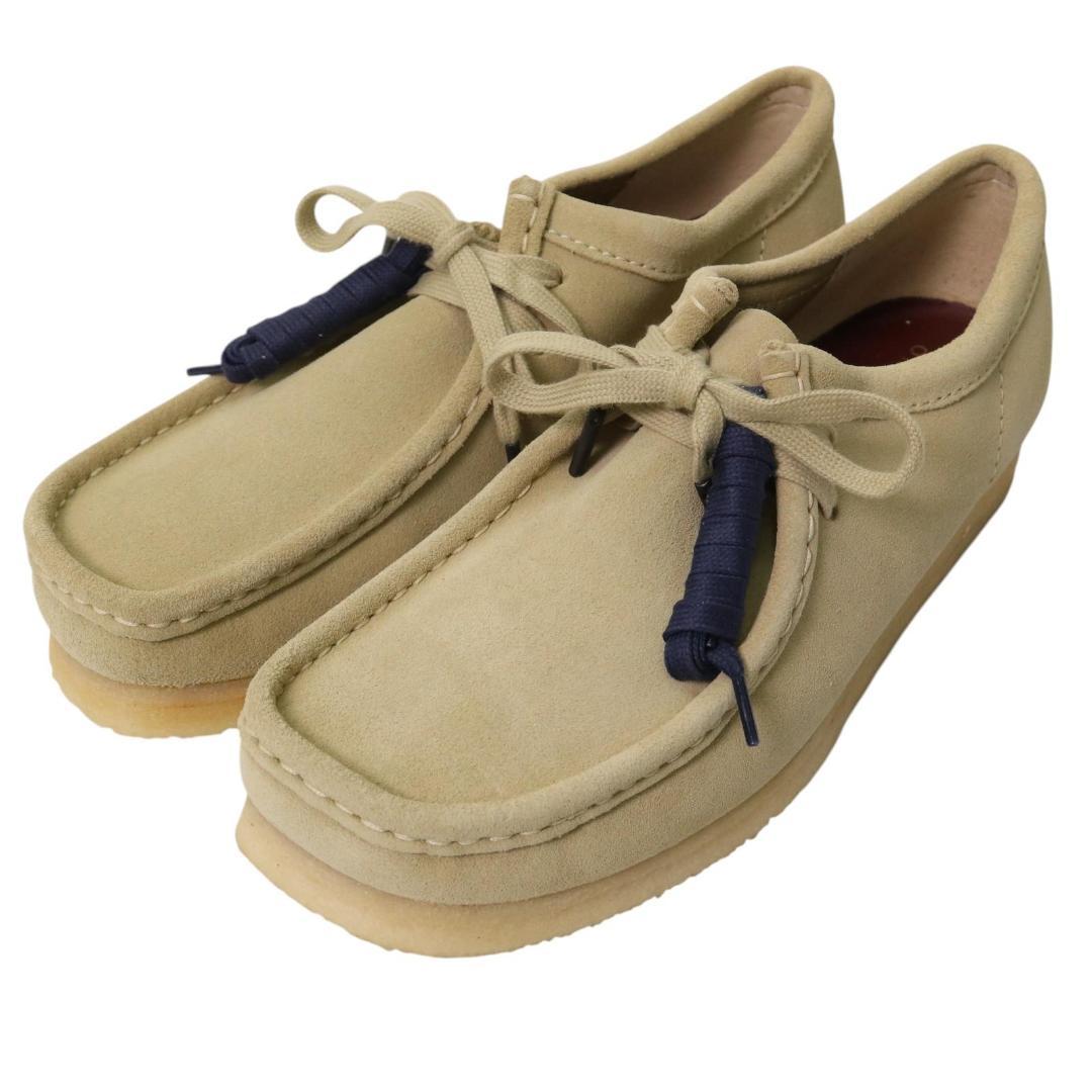 未使用 クラークス 26155515 ワラビー メープルスエード 26.5cm