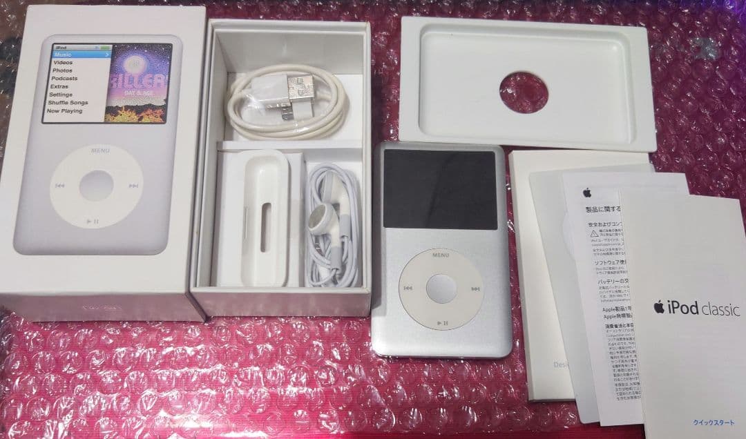 iPod classic MC293J 512GB SD化（バッテリ交換済）