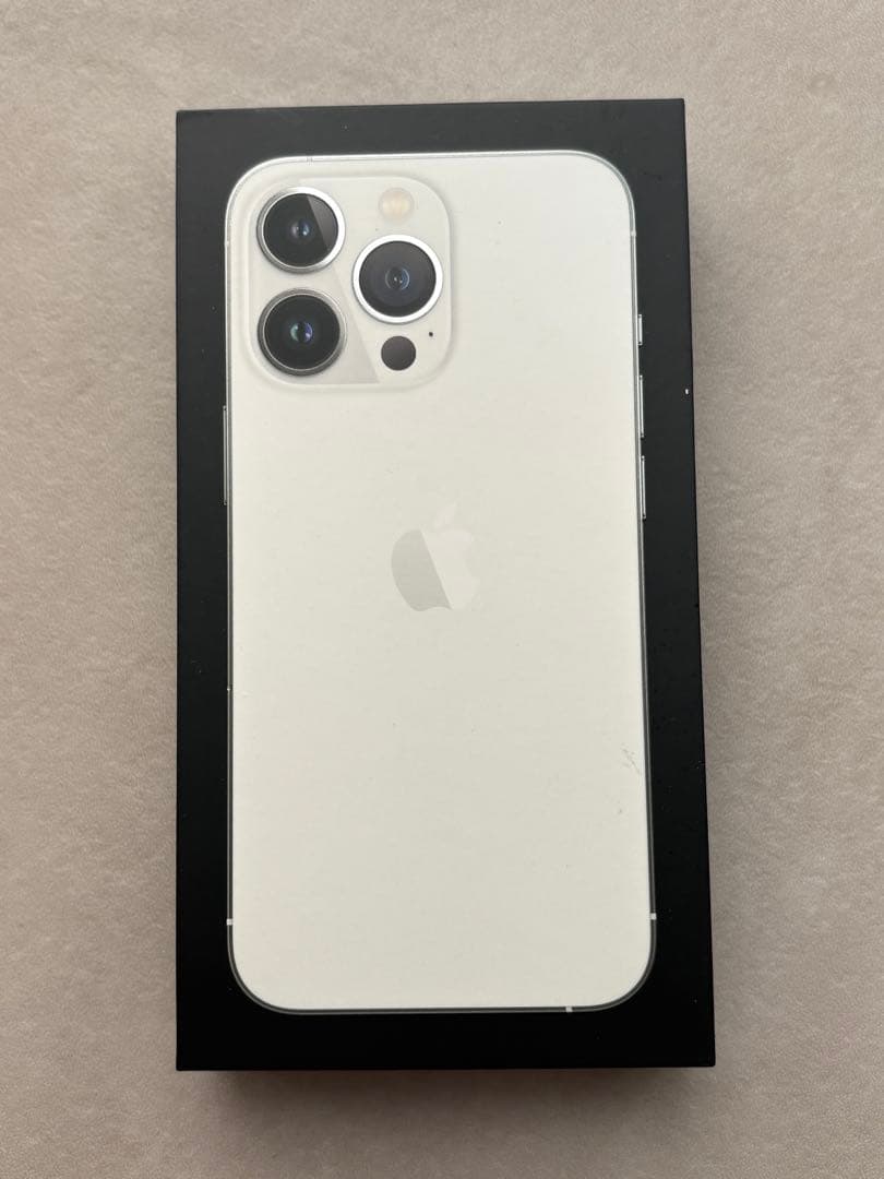 ディスプレイ交換済み美品Apple iPhone 13 Pro シルバー 本体