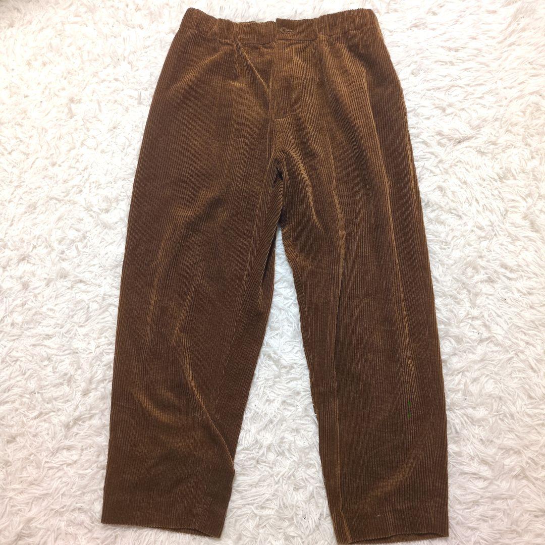 ATON エイトン　メンズ　コーデュロイスラックス　イージーパンツ　サイズ4