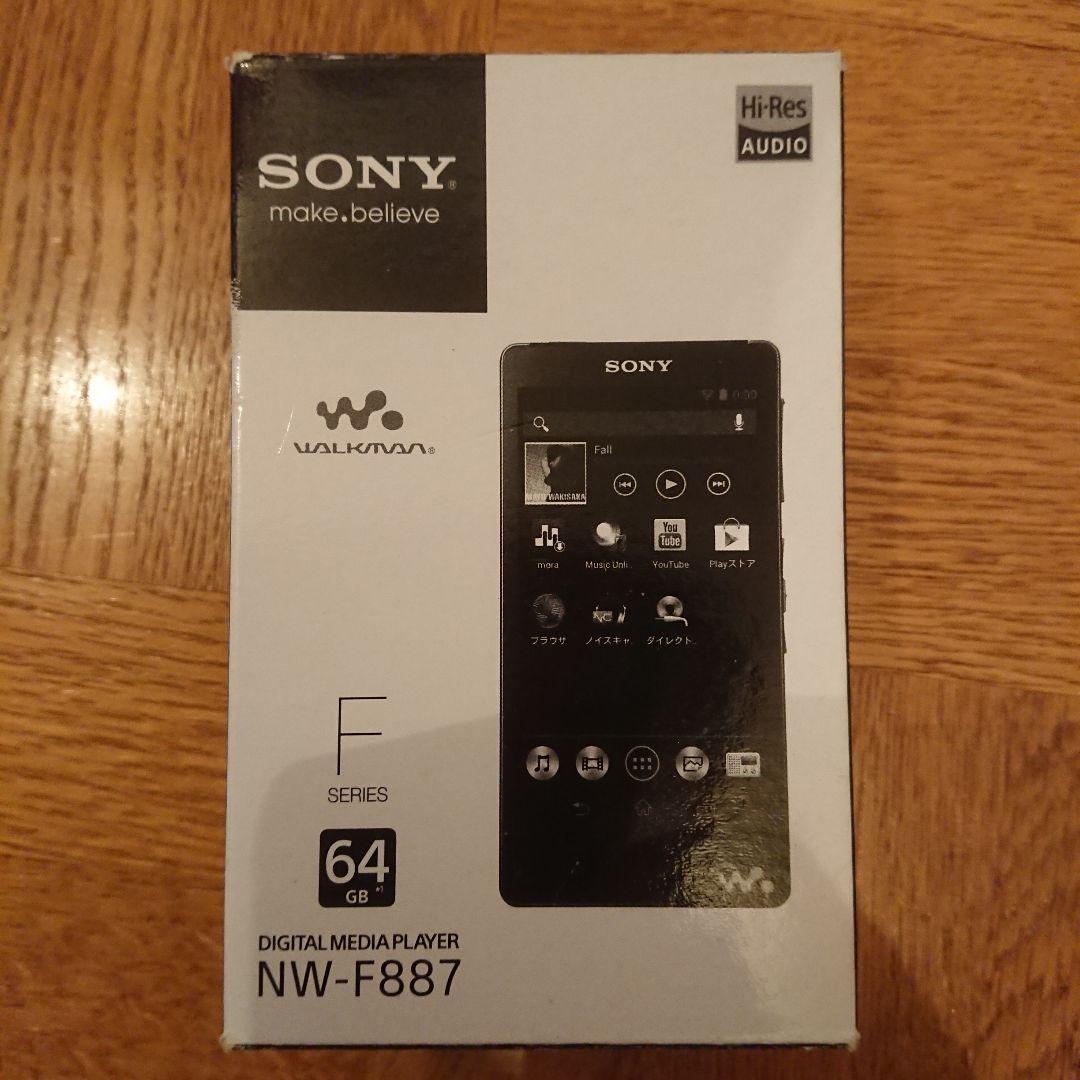 ⑦【付属品完備】ソニー ウォークマン NW-F887 64GB ブラック 大容量