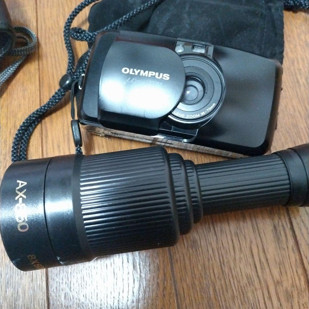 OLYMPUS μ (ミュー) ZOOM コンパクトフィルムカメラ テレスコープ