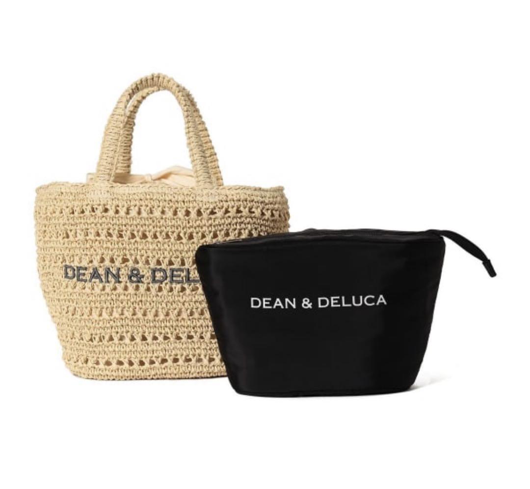 新品 DEAN&DELUCA BEAMS クロシェバスケットバッグS ナチュラル