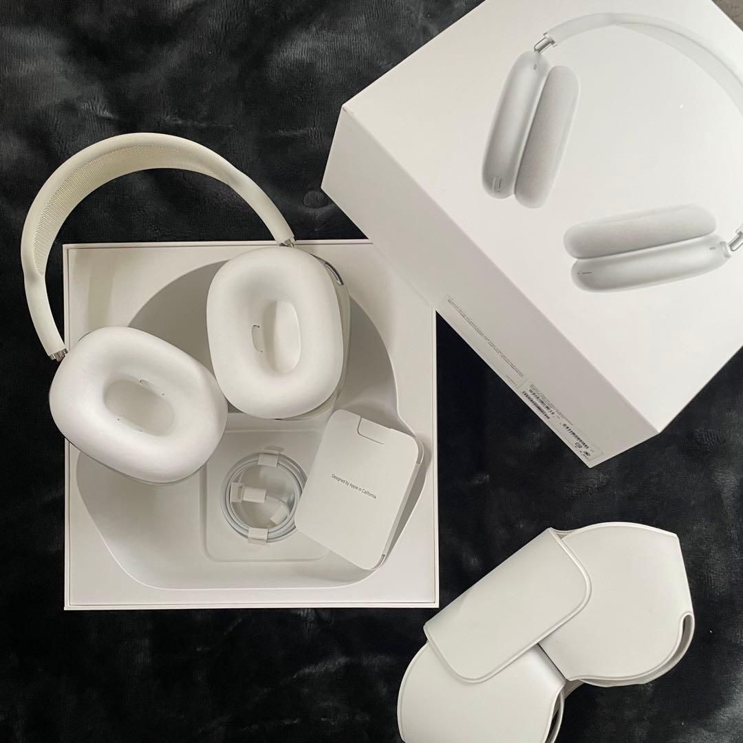 【本日限り】【美品・完全正規品】Apple Airpods Max シルバー