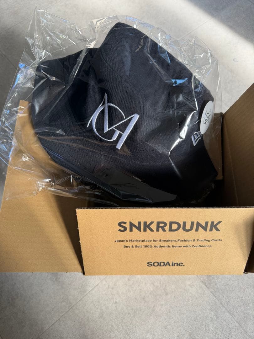 Mrs.GREEN APPLE ×スニダンコラボ　ハット　ネイビー ピンズ付き