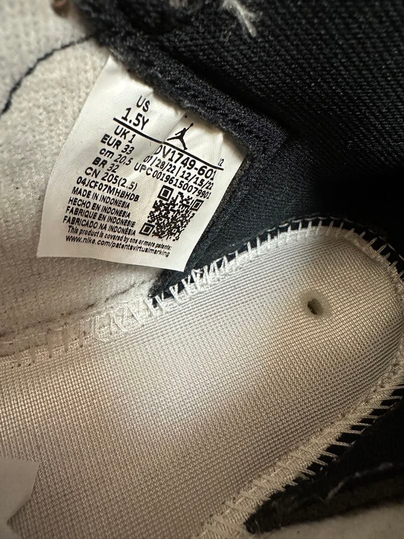 20.5㎝　Spider-Man × Nike PS Jordan1 Hi