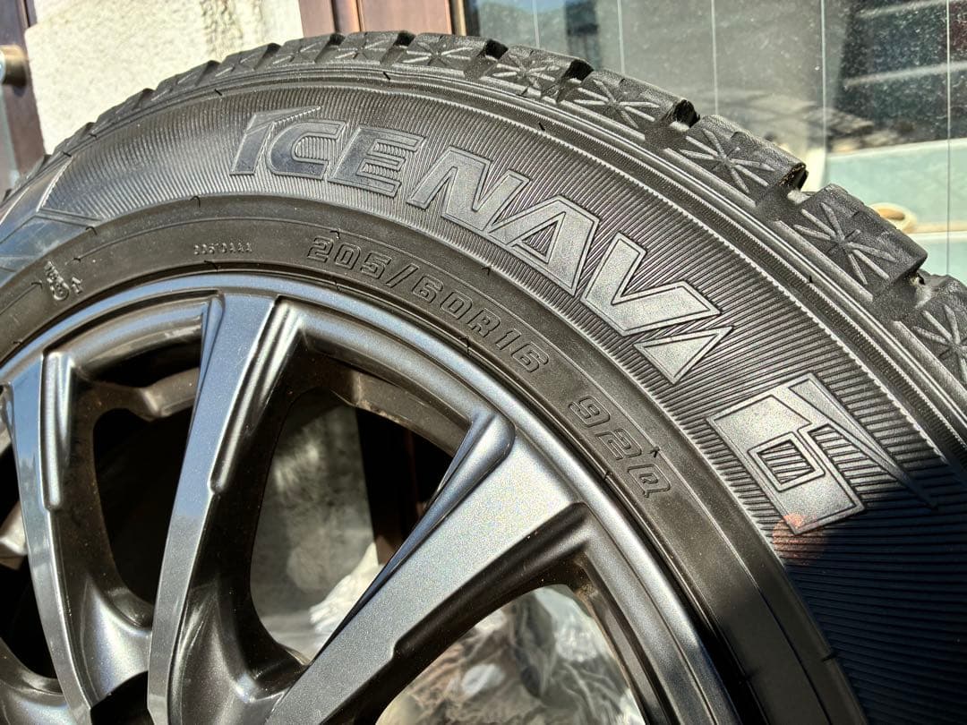 AIRNOVA ホイール付き　スタッドレスタイヤ　4本セット　16インチ