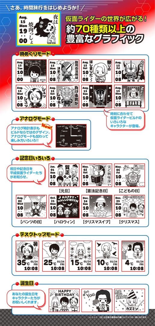 仮面ライダービルド 黒板柄ブラック smart canvas スマートキャンバス