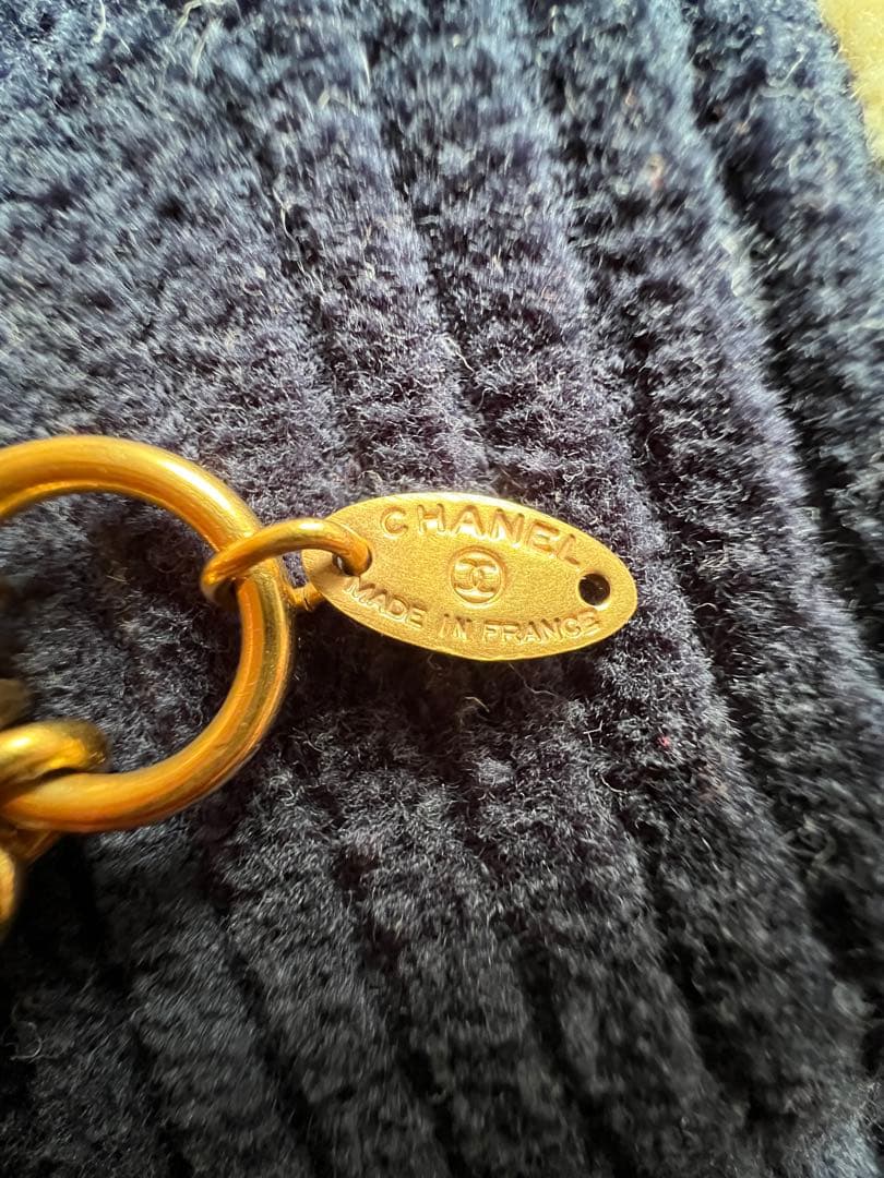 CHANEL シャネル Wサークル パール ロングネックレス ベルト