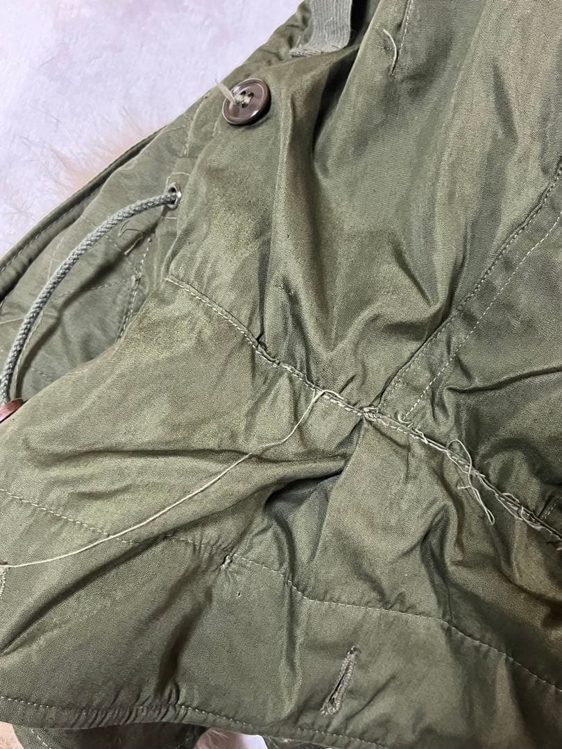 M51モッズコート　フード　コヨーテファー