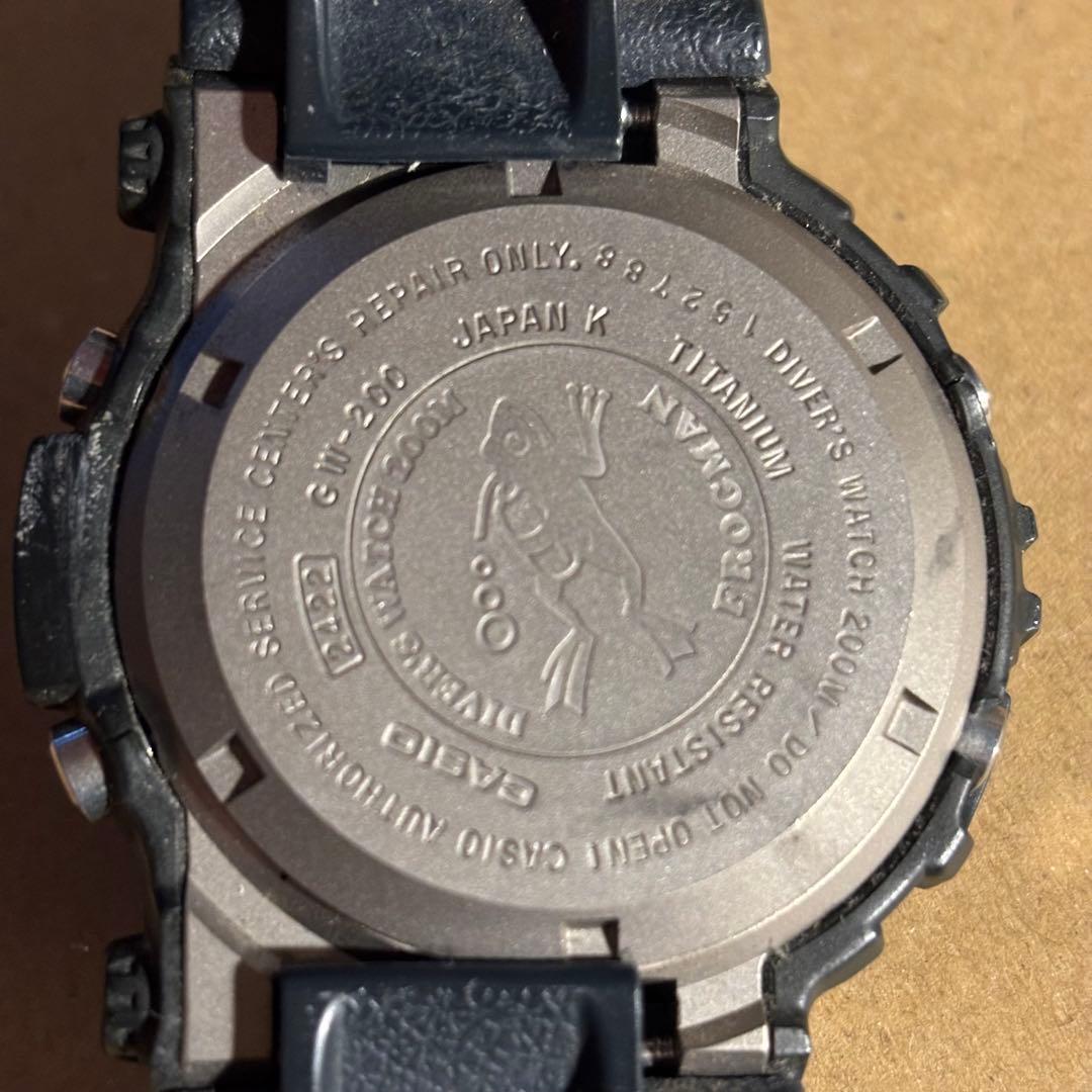 フロッグマンGW200 G-SHOCK 動作未確認