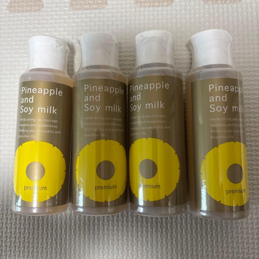 Pineapple and Soy milk 4本セット