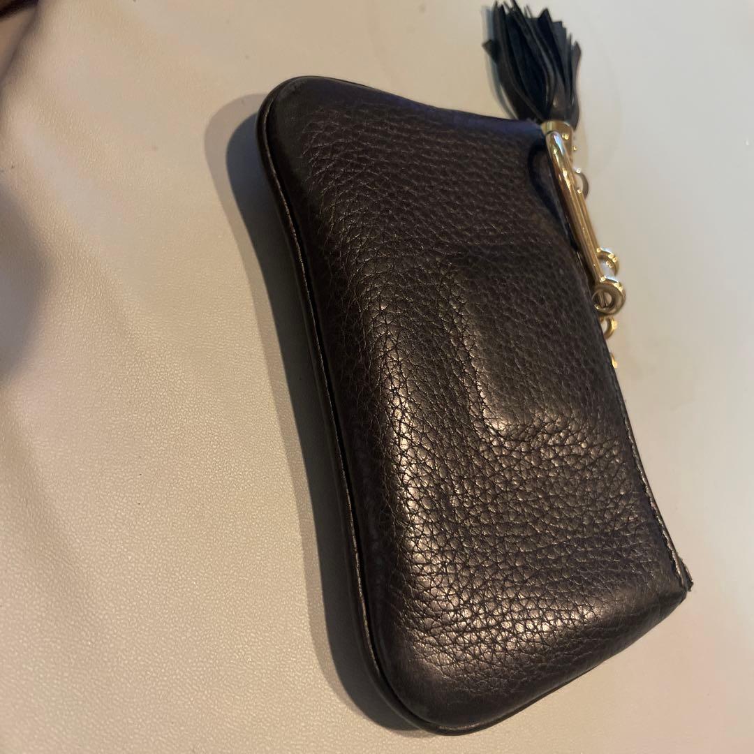 y*e様 オークションGUCCI ソーホー　インターロッキングG ブラック コイ