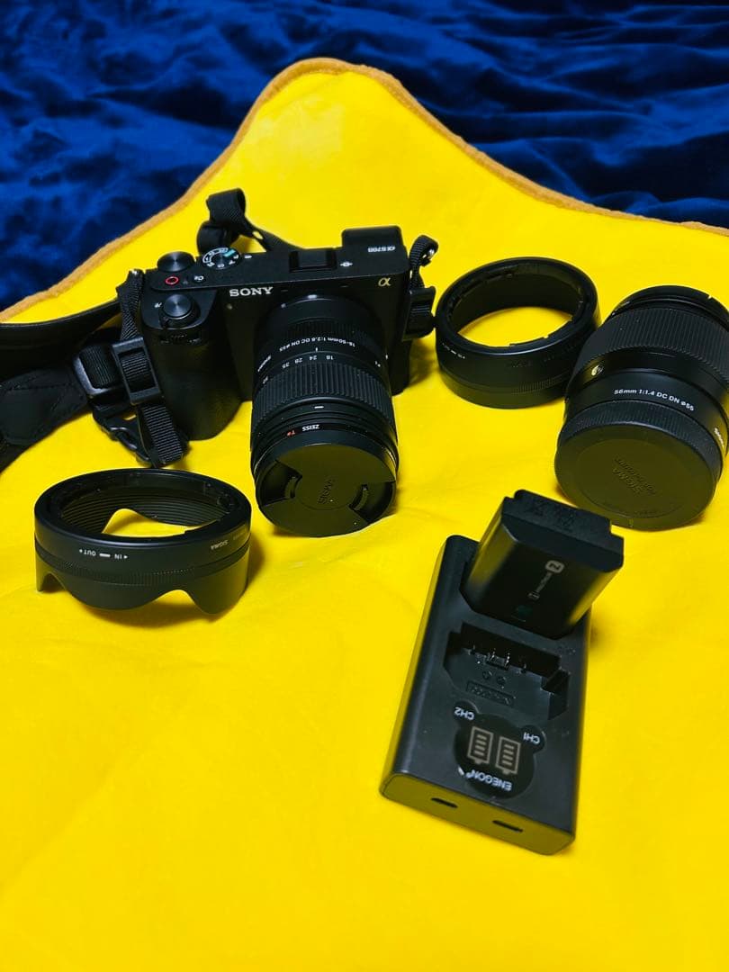Sony α6700 ミラーレスカメラレンズ　2個セット