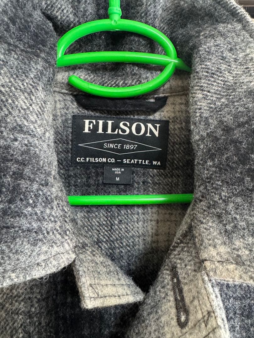 FILSON マッキノークルーザージャケット オンブレチェック　Mサイズ