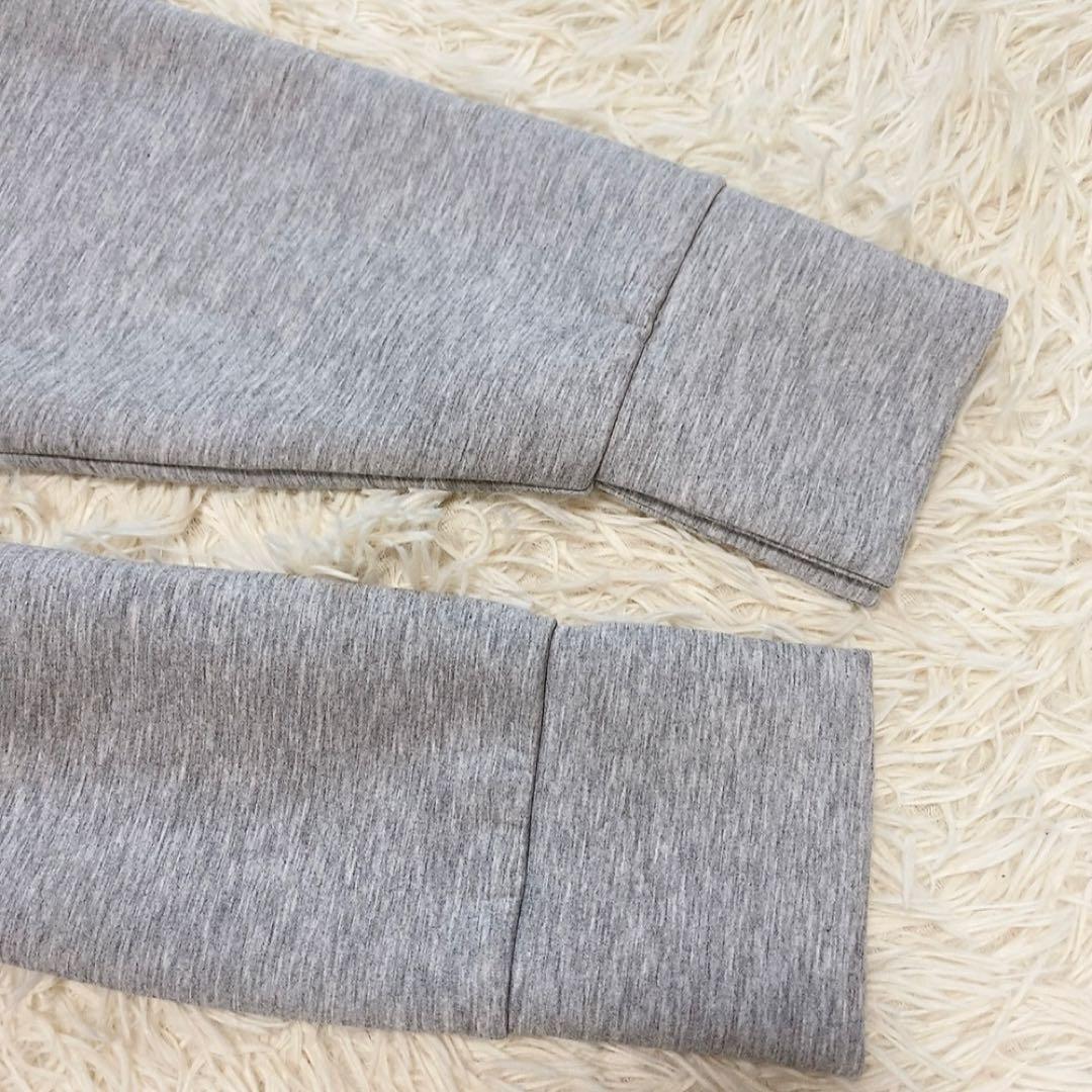 【美品】アンスリード ヘムギャザーロングパーカー 人気 変形 オーバーシルエット