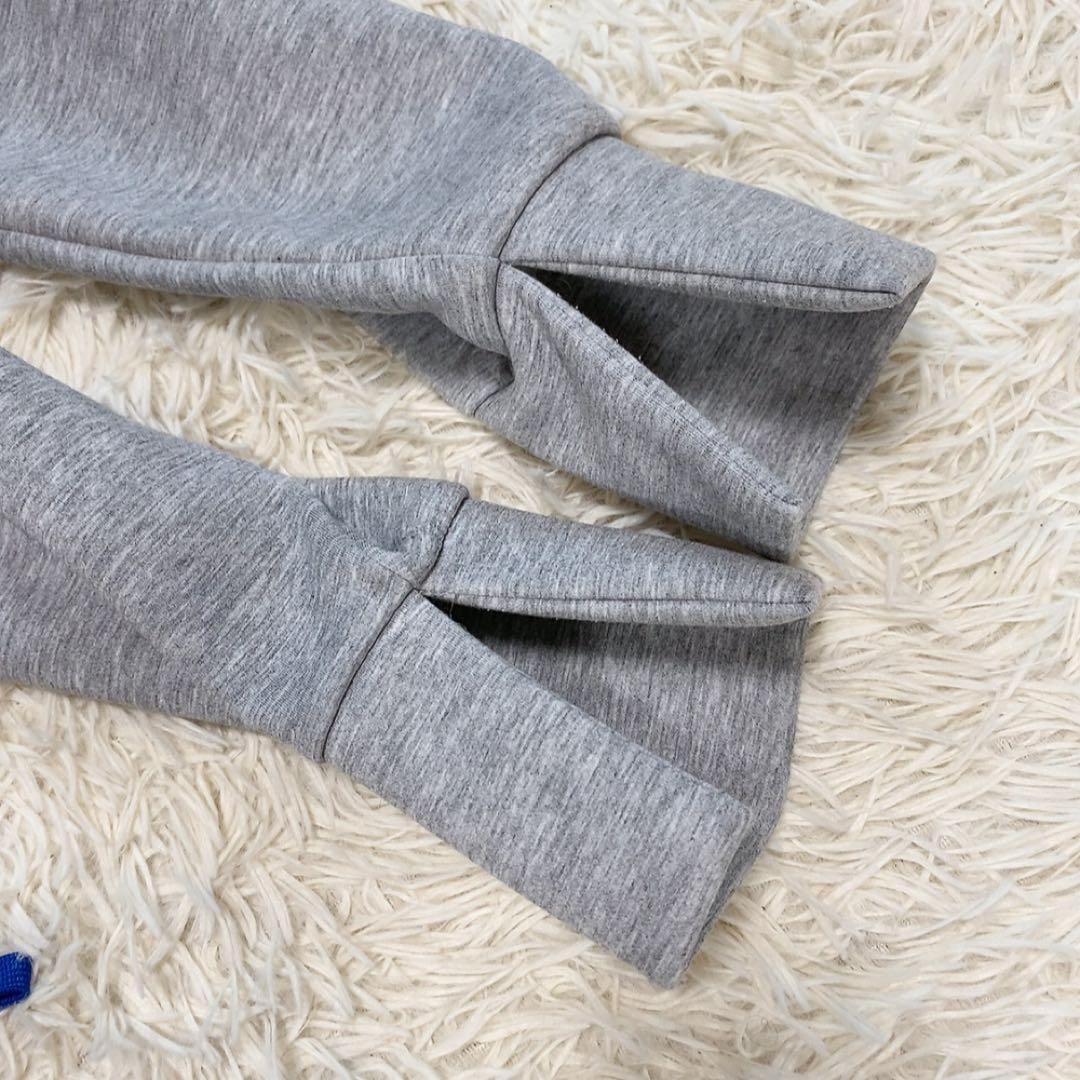 【美品】アンスリード ヘムギャザーロングパーカー 人気 変形 オーバーシルエット