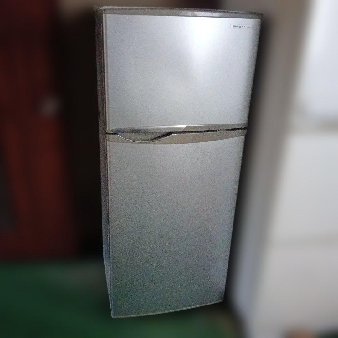 冷蔵庫 シャープ SJーH１２Ｗ グレイ