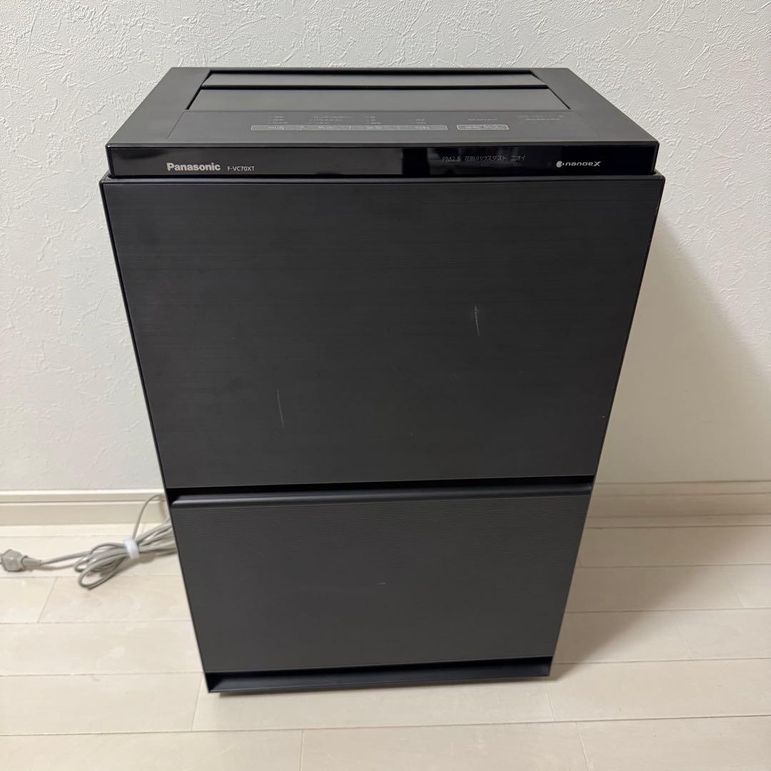 キ*す様 【美品】Panasonic 空気清浄機 F-VC70XT ブラック