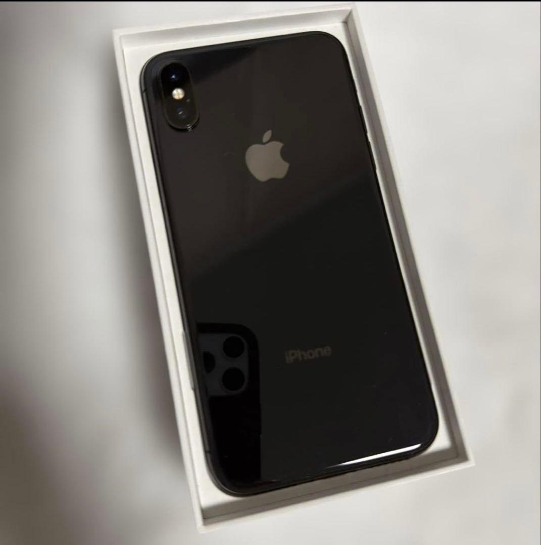 Apple iPhone X ブラック 本体のみ 256gb