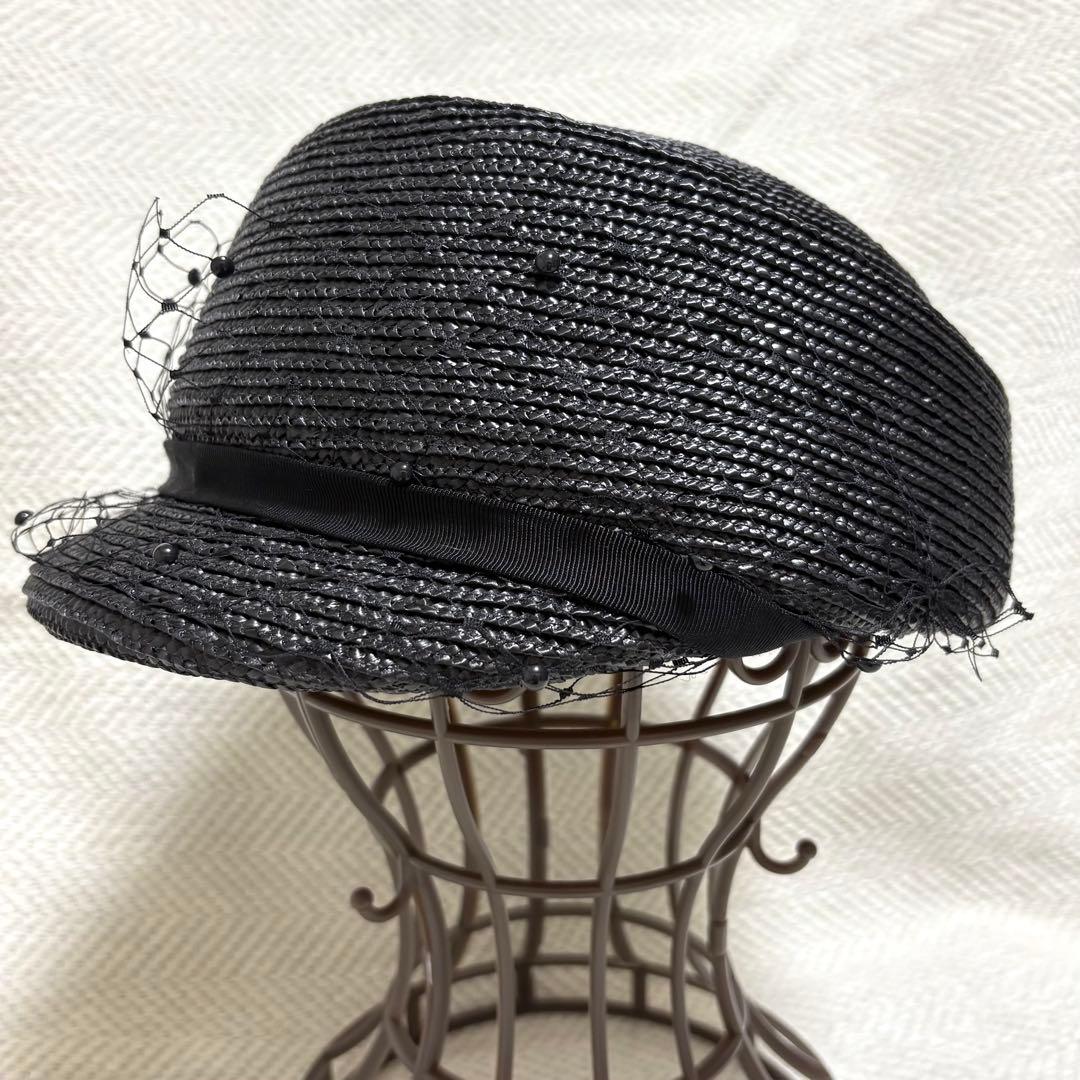 CA4LA Atelier Made VICKY.S ラフィア キャスケット